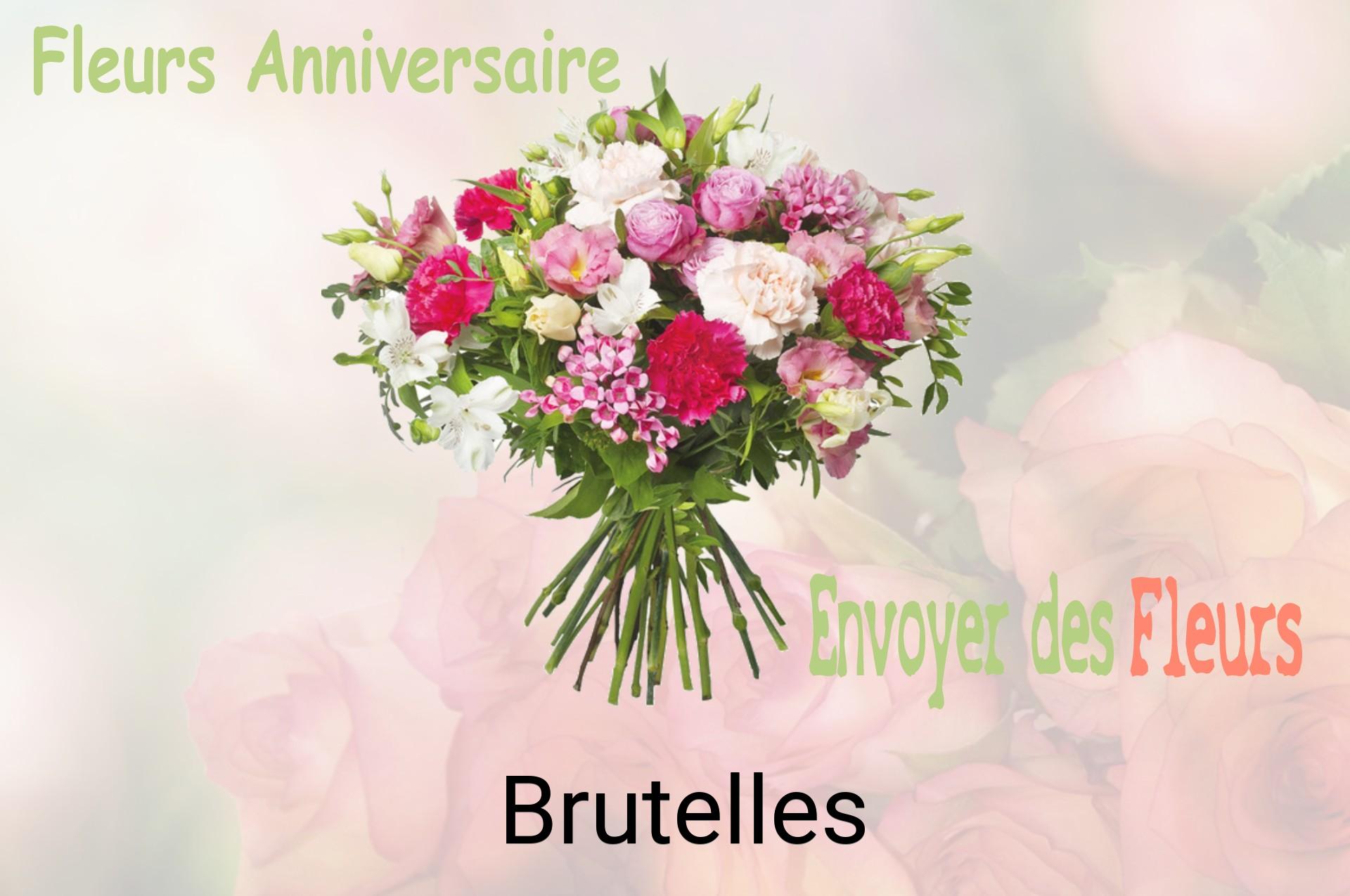 Bouquet de fleurs d’anniversaire livré à Brutelles